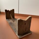 Old solid wood foot step