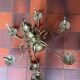 Lustre style hollandais laiton