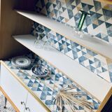 Scandinavian vintage library
