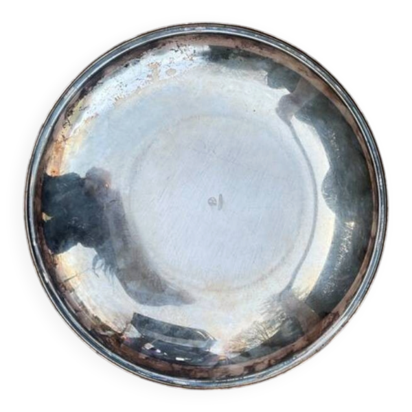 Bruckmann plat de service rond vintage
