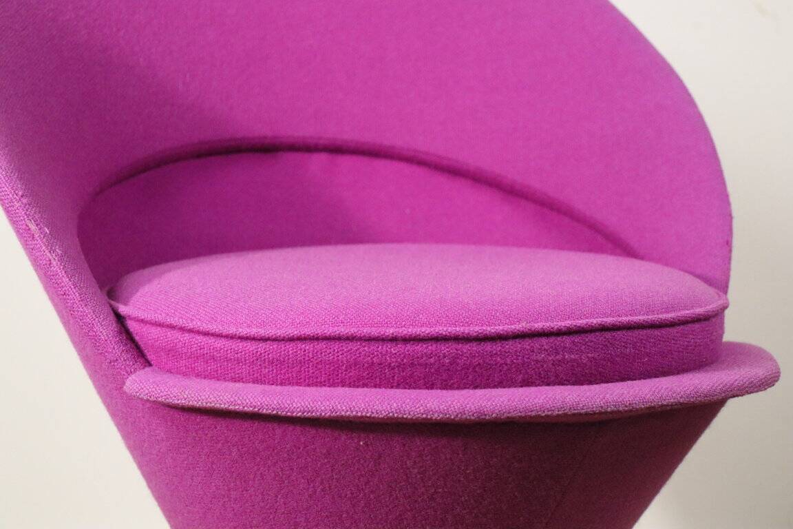 Pair of Verner Panton “Cone Chair” model chairs, Vitra edition