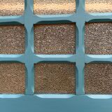 Glass-glazed Parisian wardrobe 1950