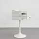 Wood side table