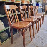Old bistro chairs
