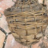 Vintage wicker demijohn