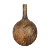 Ceramic ball vase signed Gerhard Liebenthron, 70s