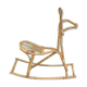 Rattan rocking horse