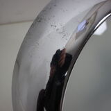 Functionalist chrome Pendant UFO by Josef Hurka for Napako, 1930s