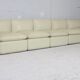 Set of 5 leather armchairs, France 80