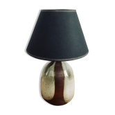 Lampe vintage céramique signée André Bodin