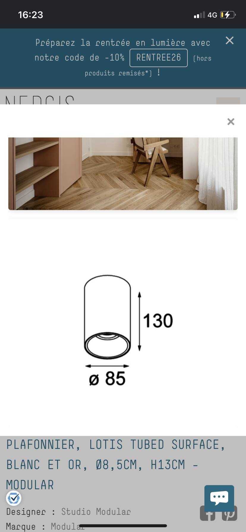Modular tube ceiling light