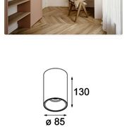 Modular tube ceiling light