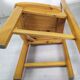 4 vintage pine chairs mountain shawl