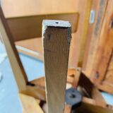 Pair of vintage 70's chairs with compass feet