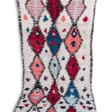 Azilal, 260 x 130 authentic hand made wool rug