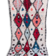 Azilal, 260 x 130 authentic hand made wool rug