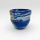 Vase Art Glass Signed Patrick Lepage 2002 - Blown Glass Fuming Oxides