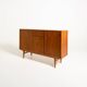 Buffet scandinave en teck et chêne, années 1960