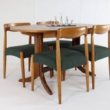 Set of 4 Danish Chairs 'Bjerremose'