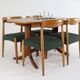 Set of 4 Danish Chairs 'Bjerremose'