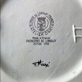 Longwy Enamels Large Colonial Sphere: SEA URCHIN