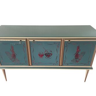 Umberto Mascagni for Harrods London — Three-door buffet