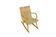 Scandinavian burlap rocking chair, Sweden, 1970