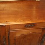 Louis XV oak and cherry wood sideboard