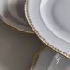 Set of 6 Sologne porcelain plates