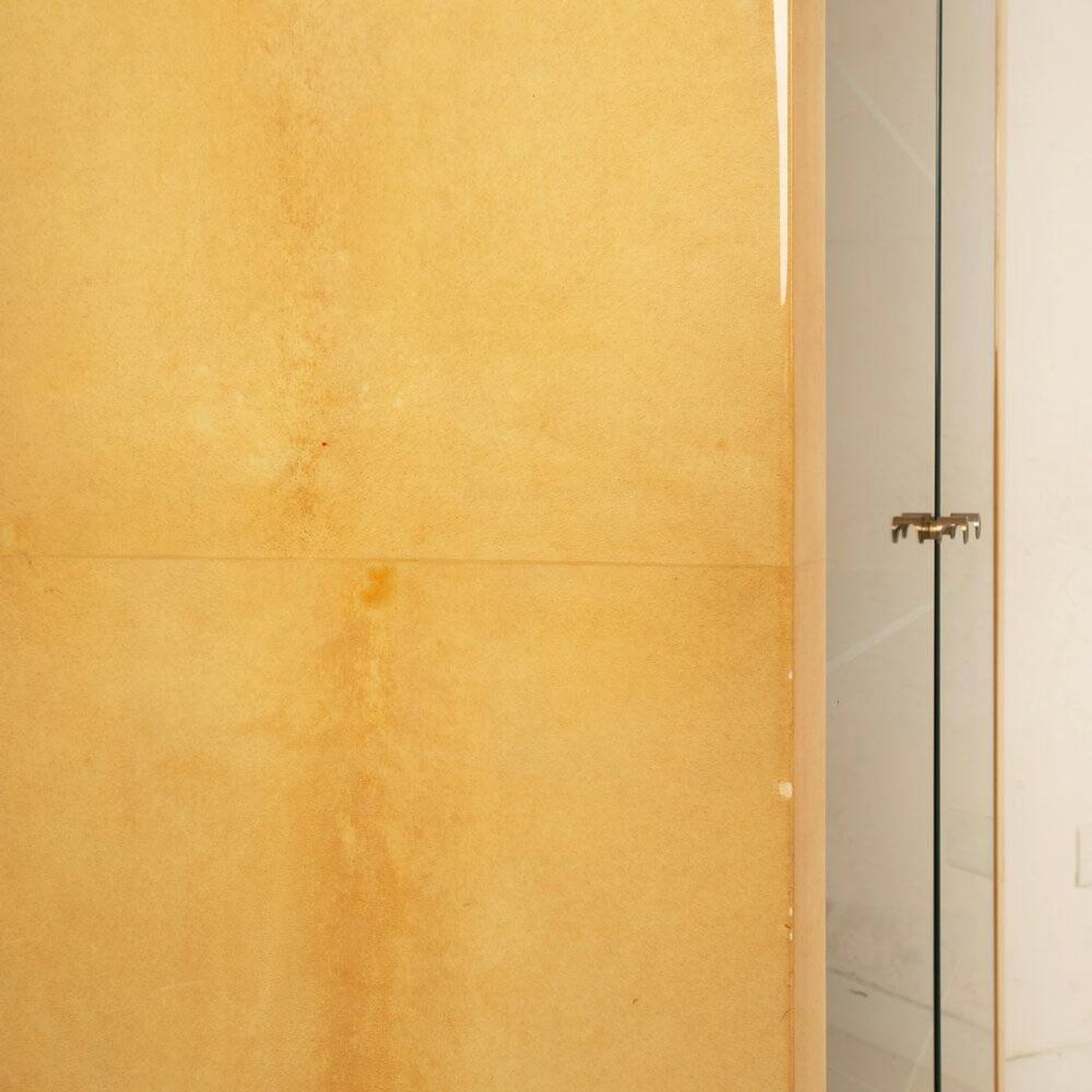 Parchment cabinet by Aldo Tura for Tura Milano