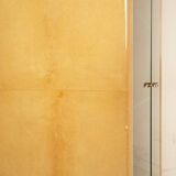 Parchment cabinet by Aldo Tura for Tura Milano