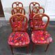 Suite of 6 Louis Philippe style cherry chairs