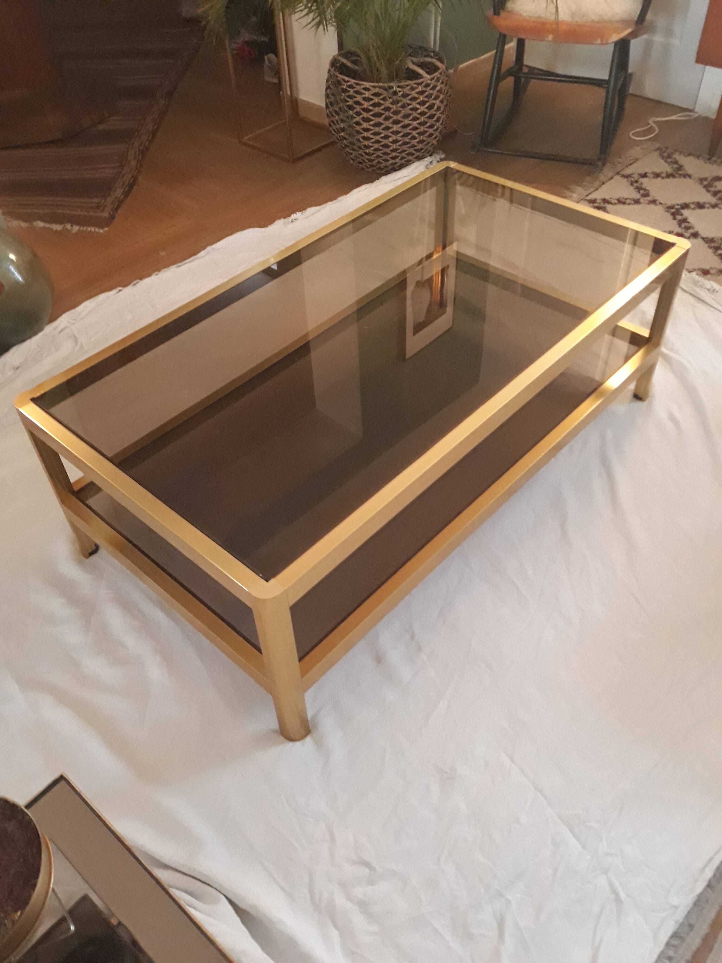 Table basse Roche Bobois années 70 80