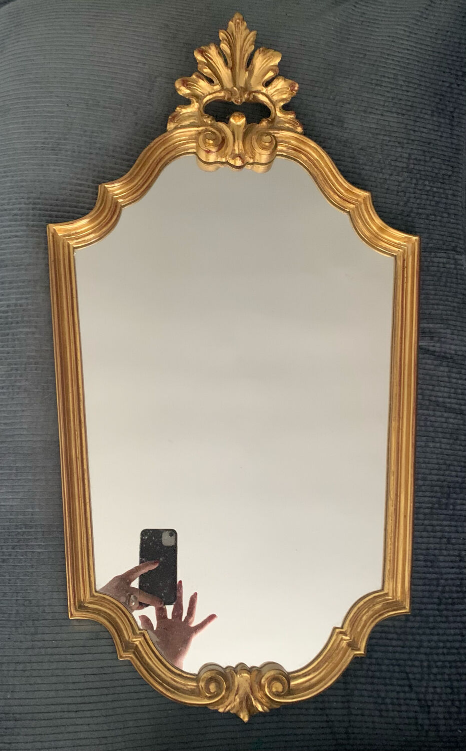 Large mirror gilded frame