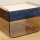Table de chevet vintage style Michel Dumas en plexiglass, 1970