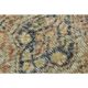 Tapis vintage turc Oushak fait main en laine et coton, années 1970