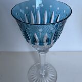 6 St Louis Tommy coloured wine glasses