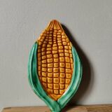 Vintage Corn Slush Plate Cup Vallauris Style