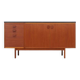 Enfilade en teck, design danois, années 60, fabriquée au Danemark
