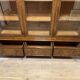 Large three door bookcase