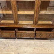 Large three door bookcase