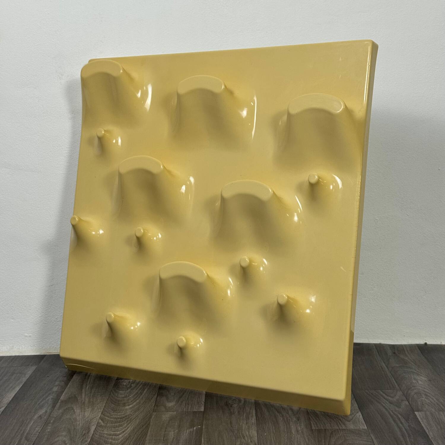 Porte-manteau en plaques par De Pas, D'Urbino & Lomazzi pour Longato, Italie, 1967