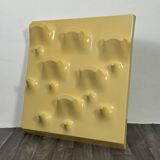 Porte-manteau en plaques par De Pas, D'Urbino & Lomazzi pour Longato, Italie, 1967