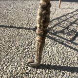 19th-century cast iron bed