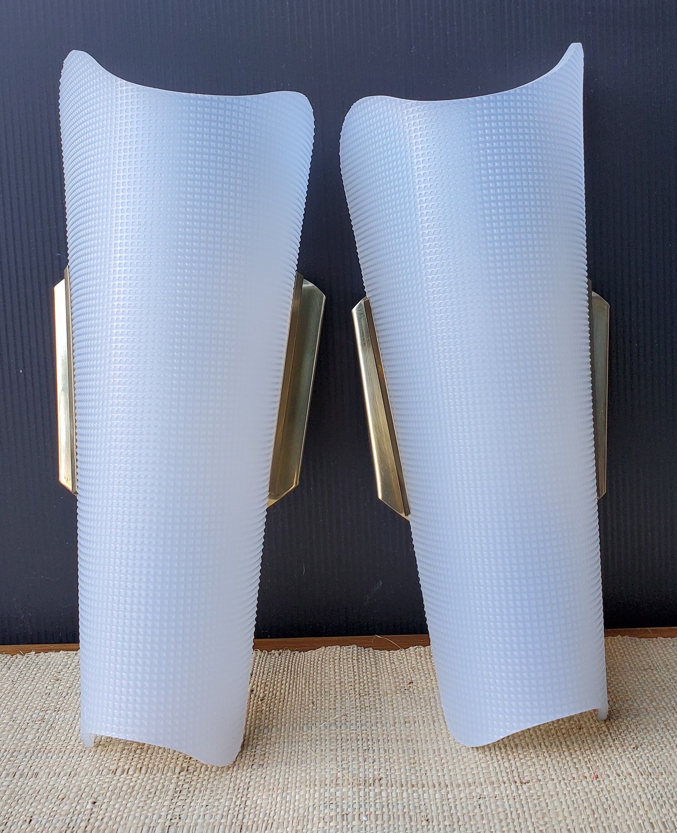 60s conical wall sconces