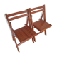 Folding chairs