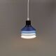 Hanging lamp model Siam with 4 layers of shades. Denmark 1980s