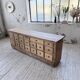 Meuble de métier 1950 en pin