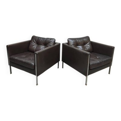Fauteuils lounge vintage néerlandaises 442 Pierre Paulin Artifort 1962