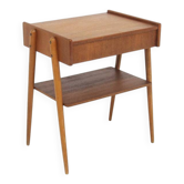 Scandinavian teak bedside table, AB Carlströms, Sweden, 1960